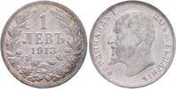 Bulgarien 1 Lev Silber Ferdinand I. 1887-1918 -