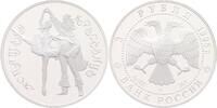 Rußland 3 Rubel Silber Russisches Ballett -