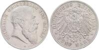 Baden 5 Mark Friedrich I. 1856-1907 -