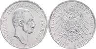 Sachsen 3 Mark Friedrich August III. 1904-1918 -