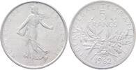 Frankreich 5 Francs Silber Semeuse -