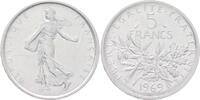 Frankreich 5 Francs Silber Semeuse -
