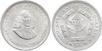 Südafrika 5 Cents Silber Jan van Riebeeck -