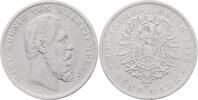 Württemberg 5 Mark Karl 1864-1891 -