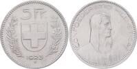 5 Franken Silber 1923 B Schweiz Alphirte gutes sehr schön+