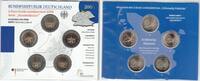 5 x 2 Euro 2006 A/D/F/G/J Deutschland 5 x 2 Euro Gedenkmünzenset 2006, Holstentor Lübeck bankfrisch im Originalfolder mit Folie