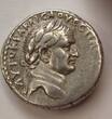 SELEUCIS and PIERIA, Antioch. Tetradrachm Vespasian, *New Holy Year 2* (AD 69/70). *CRESENT BETWEEN LEGS*  RARE