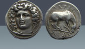 THESSALY. Larissa. Circa 356-342 BC. Drachm *Beautiful Style*