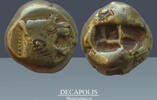 Kings of Lydia. Trite - Third Stater (1/3 Stater) Gold -EL Sardes. 620-550 BC  ***with severals bank