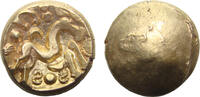 GAULE Stater BELGIQUE, Ambiani, AV statère, vers 60 av. J.-C. Type uniface. XF+
