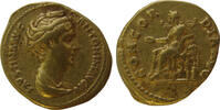 Roman Empire Aureus Diva Faustina Senior (AD 138-140/1). **Beautiful Style**