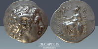 king of Thrace Tetradrachm 294-287 BC. Lysimachos. “Exceptional high relief and great style, with ex