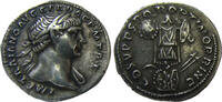 Roman Empire Denarius AD 98-117 Trajan. Rome. *Top Quality, Sharp details, beautiful style & cabinet