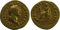 Roman Empire Aureus AD 79 Domitian. As Caesar. Rome mint. Struck under Vespasian,