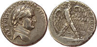 SELEUCIS and PIERIA, Antioch. Tetradrachm Vespasian, *New Holy Year 2* (AD 69/70). *CRESENT BETWEEN LEGS* RARE -