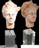 Greek  female head in Terracotta, 200-100 BC, * Canosa * *Beautiful style* *Intact*