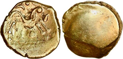 stater 50 BC Ambiani (gold!) from ca.