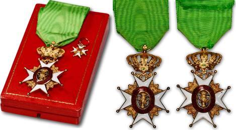 Sweden, Order of the Vasa (gold!)