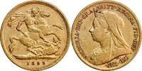 1/2 sovereign 1899 Great Britain (gold!)