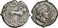 Tetradrachm 450-440 BC v. Chr. from Syracuse in Sicily (ca. 450-440 BC)