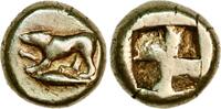 550-450 v. Chr. EL hekte from Kyzikos in Mysia (ca. 550-450 BC)