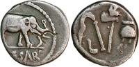 Denarius 49-48 v. Chr. from Julius Caesar (49-48 BC)