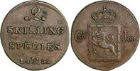 Norway 2 skilling 1832 Norway  136,25 EUR  zzgl. 18,17 EUR Versand