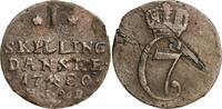 Norway 1 skilling 1780 Norway  31,79 EUR  zzgl. 18,17 EUR Versand