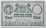 Norway 500 kroner 1968 Norway  213,46 EUR  zzgl. 18,17 EUR Versand