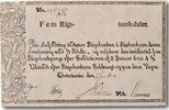 1814 Norway, 5 rigsbankdaler