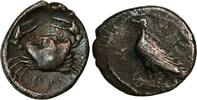 457-504 v. Chr Litra from Akragas in Sicily (ca. 457-504 BC)