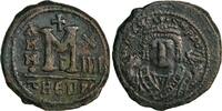  Follis 6 n. Chr. from Emperor Maurice Tiberius (595/6 AD)  68,13 EUR  zzgl. 18,17 EUR Versand