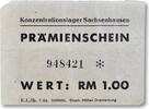  1 Reichsmark 1938-1945 Germany Pr&auml;mienschein 1938-1945  358,80 EUR  zzgl. 18,17 EUR Versand