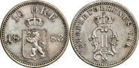 Norway 10 &oslash;re 1883 Norway  46,66 EUR  zzgl. 18,66 EUR Versand