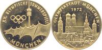 Olympiaden Medaille München -
