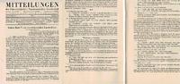Numismatische und Archäologische Zeitschriften MITTEILUNGEN d.NUMISMATISCHEN GESELLSCHAFT in WIEN -