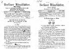 Numismatische und Archäologische Zeitschriften >> Kipperpfennig BERLINER MÜNZBLÄTTER -
