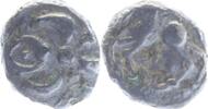 Quinare der Vindeliker Büschel-Quinare Gruppe C 1 (Gesicht als Zange m. Innenpunkt. u. 2 Aussenpunkten)