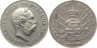 Sachsen-Albertinische Linie Medaille Albert 1873-1902.