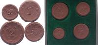 Provinz Sachsen LOT: 20 Pf., 50 Pf., 1 Mk., 2 Mk. (klei