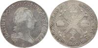 1/2 Kronen-Taler Joseph II., Mitregent 1765-1780, allein 1780-1790. -