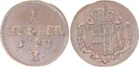 Cu-Heller Joseph II., Mitregent 1765-1780, allein 1780-1790. -