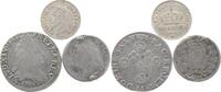 Frankreich LOT: 10 Sols aux 4 couronnes (1/8 écu) 1 Louis XIV. 1643-1715. -
