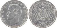 Bayern 3 Mark 1909 D Otto 1886-1913. f. vorzüglich