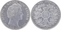 Bayern Geschichts-Konventionstaler 1827 Ludwig I. 1825-1848. SF. am Rd., ss-vz
