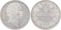 Bayern 1/2 Gulden Maximilian II. Joseph 1848-1864. -