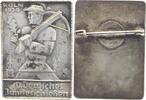 Deutsche Bundesschiessen Tragb., versilb. Abzeichen (bei Poellath) Deutsches Bundesschiessen Köln 1930 (19.). -