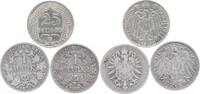 Deutsches Reich LOT: 1 Mark -