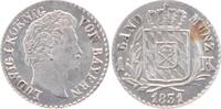 Bayern Kreuzer 1831 Ludwig I. 1825-1848. Patinafleck, vz-ST