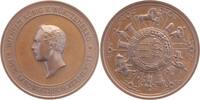 Württemberg Br.-Preis-Medaille (ohne Signatur, v. Gottlieb August Dietelbach), Wilhelm I. 1816-1864. Stempelglanz